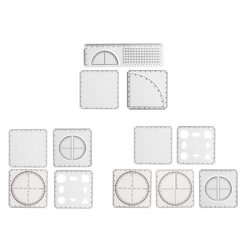 Geometrischer zeichenschablone - geometrischer,