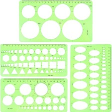 Kreisschablone 4 Stück