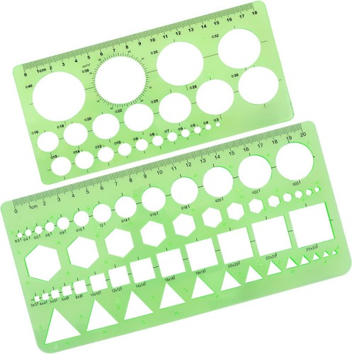 Kreisschablone 2er set aus - kreisschablone,