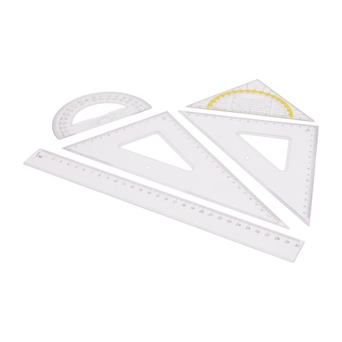 Schullineal set teilig - schullineal, 5