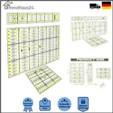 3 Stücke Grad Lineal Set