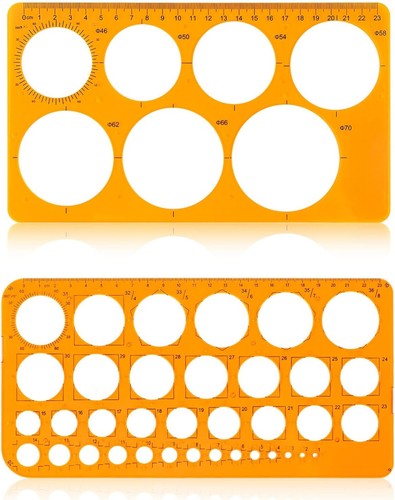 Kreisschablone 2er pack - kreisschablone,