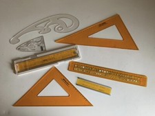 Schablonenset, Lineal