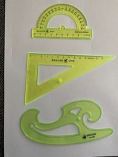 Winkelmesser, Schablone und